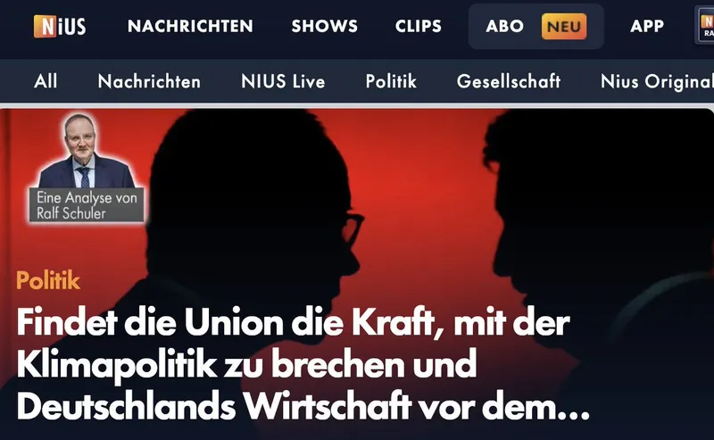 Wer @niusde_ bezahlt, sollte auch @CDU wählen. Es sei denn, er hat nur die israelische Staatsbürgerschaft und darf nicht ?