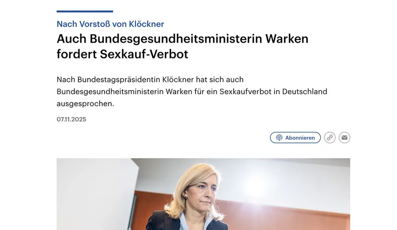 In Berlin machen Bürgermeister @KaiWegner und seine @polizeiberlin heftig Werbung für Kinderficker - und im Bund will man bezahlten Sex unter Erwachsenen verbieten. Gar nichts hat da mit irgendwas zu tun ;)