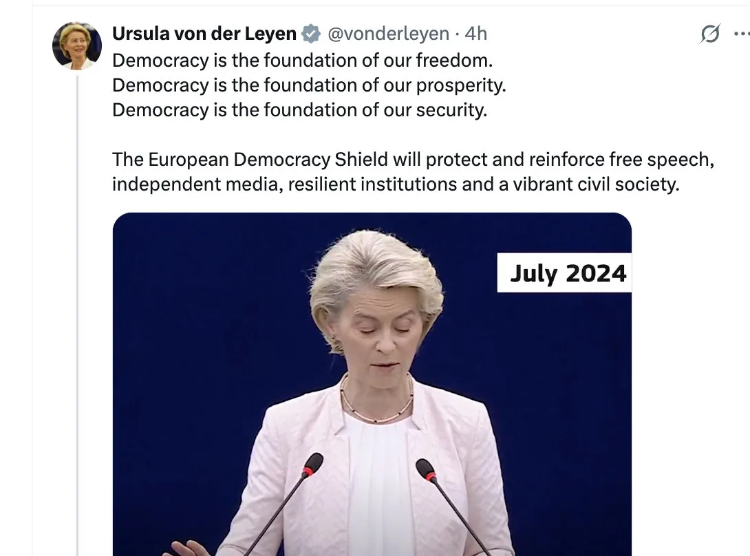 Ursula von der Leyen Embodies Modern Fascism