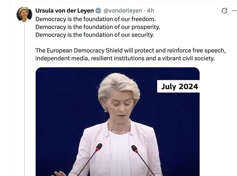 Ursula von der Leyen Embodies Modern Fascism