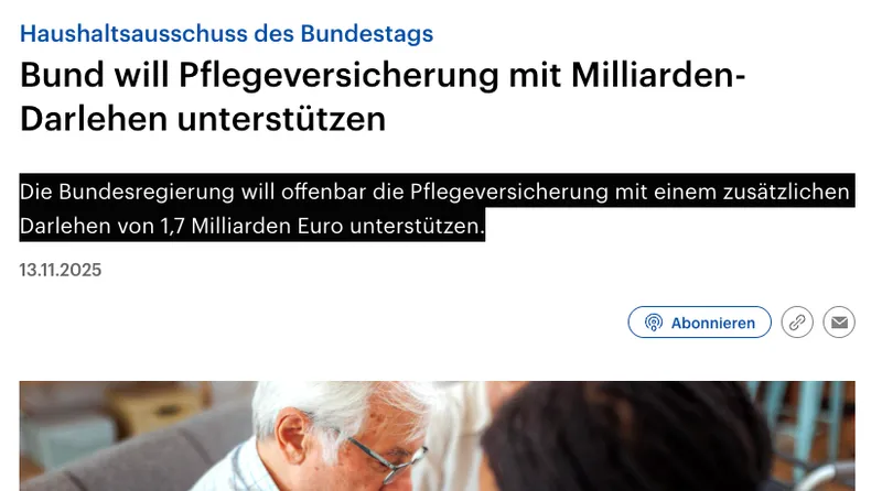Ärztliche Servicemitteilung: Nichts und niemand kann das deutsche "Gesundheitssystem" bezahlbar machen oder "retten". Es ist ein Korruptionssumpf, der trockengelegt werden muss.