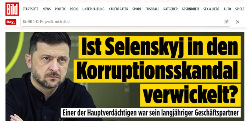 Niemals! Selensky ist weder Nazi-Kommandeur noch in irgendeiner Weise korrupt! Der Bambi-Gewinner(!) & Star-Journalist Paul Ronzheimer ist sich da ganz(!) sicher! ?