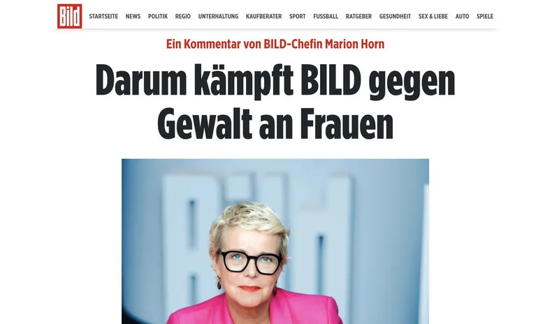 Fäkalschleuder-Chefin @marionhorn inszeniert sich als "Kämpferin" für "uns Frauen". Mit keinem Wort "kämpft" sie aber gegen die wesentliche Tätergruppe. Inschallah, welch Überraschung! :)
