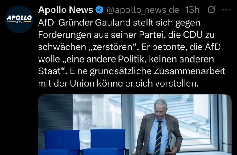Einen anderen Staat oder nur eine andere Politik: was wollt Ihr, liebe @AfD-Wähler?
