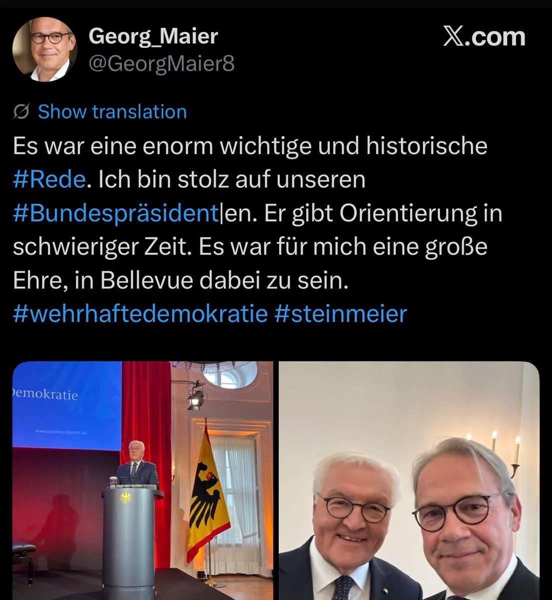 Die „SPD“ wird das Ende dieser Bundesrepublik nicht überleben. Gott sei Dank.
