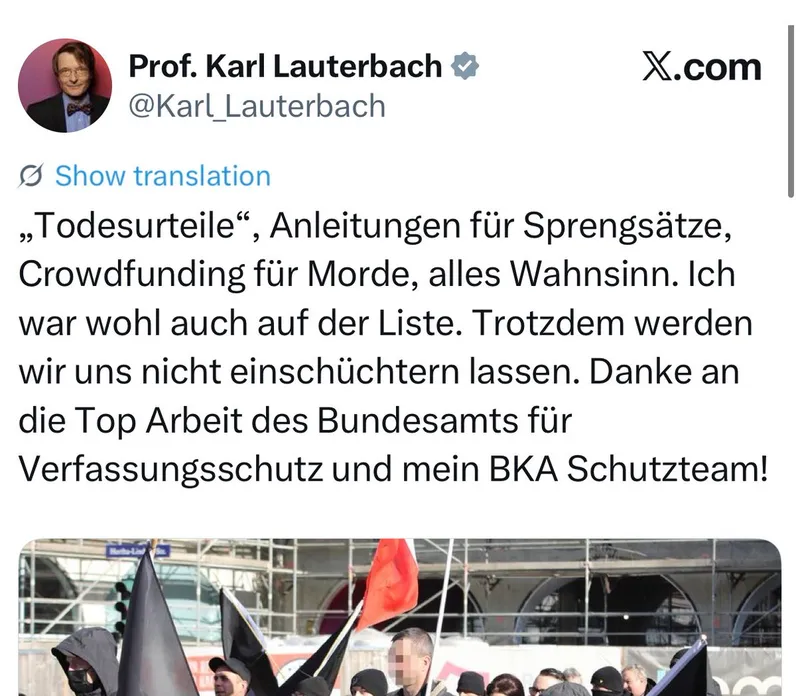 Rollatorputsch Teil 13: Seuchenkarls Todesliste. Jetzt noch viel glaubwürdiger! :)