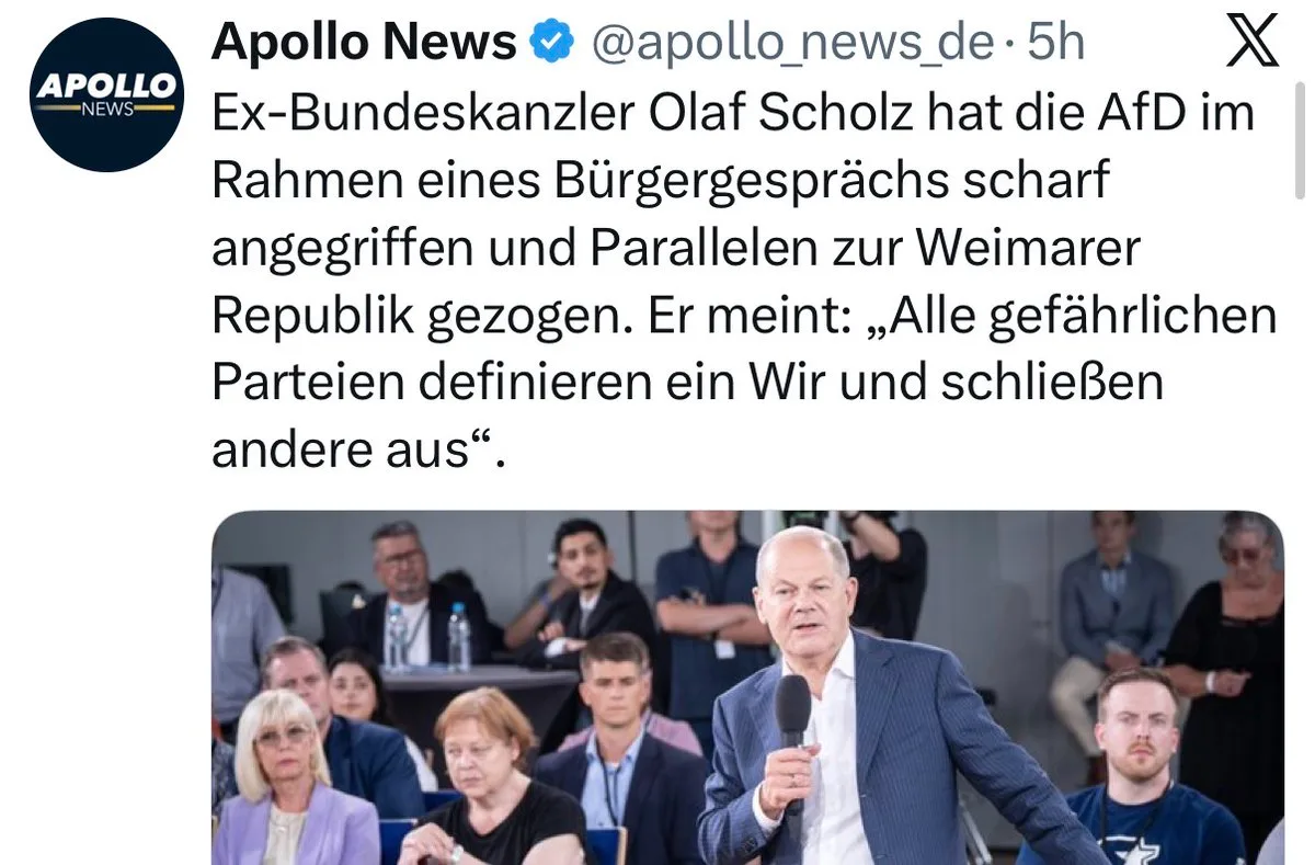 Wie dumm ist Olaf Scholz? Er hat die Frage selbst beantwortet:)