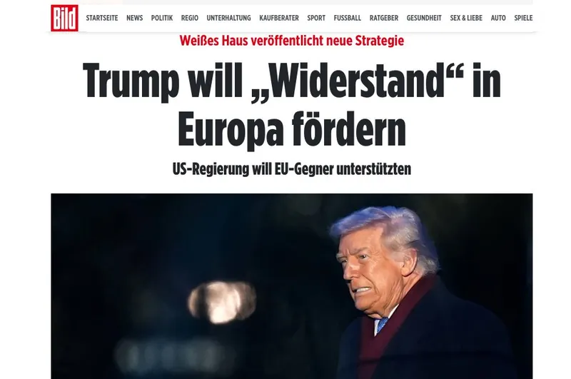 Donald Trump will unter Europäern "Widerstand" gegen die "EU" fördern