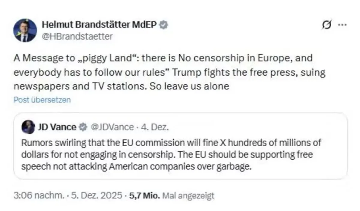 Deutschland hat mit seinen Außenministern gewiss die peinlichsten Idioten. Österreich allerdings hat mit @HBrandstaetter den unterhaltsamsten :)