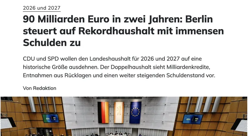 Rekordverschuldung in Berlin: damit finanziert Regierungschef @KaiWegner die Entsendung von Kinderfickern in Kitas. Man kann diese Stadt und ihre Mafia nur noch abbrennen.