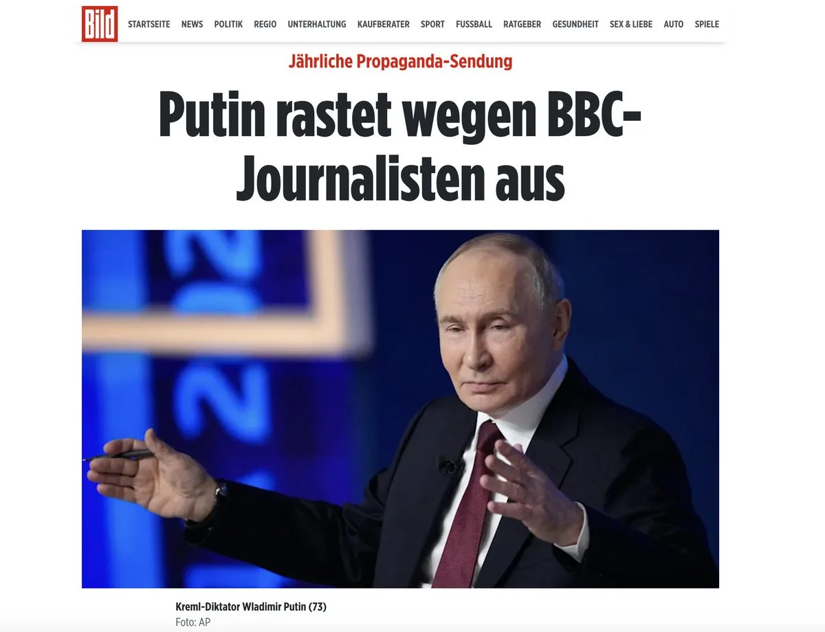 BREAKING ++ BILD bestätigt: Staatssender "BBC" ist "Propagandist"