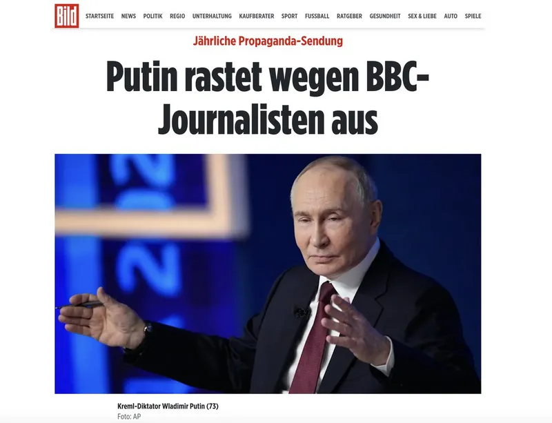 BREAKING ++ BILD bestätigt: Staatssender "BBC" ist "Propagandist"
