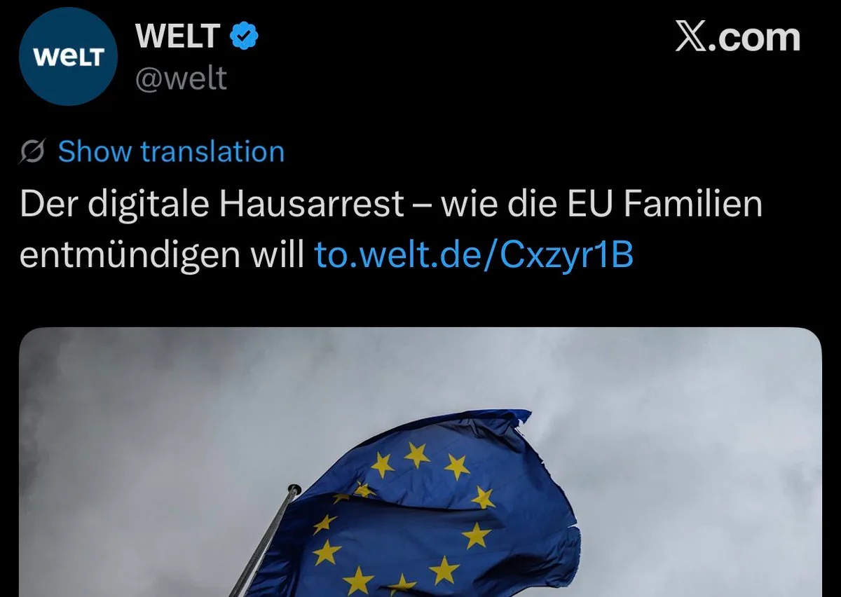Ziel der “EU”: Totale Unterwergung ihrer Insassen