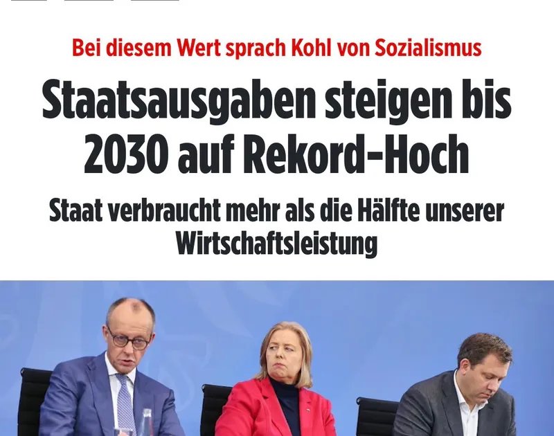 Staatsquote jetzt auch offiziell ũber 50%: Deutschlands Neofaschismus ist damit offiziell wieder sozialistisch ;)