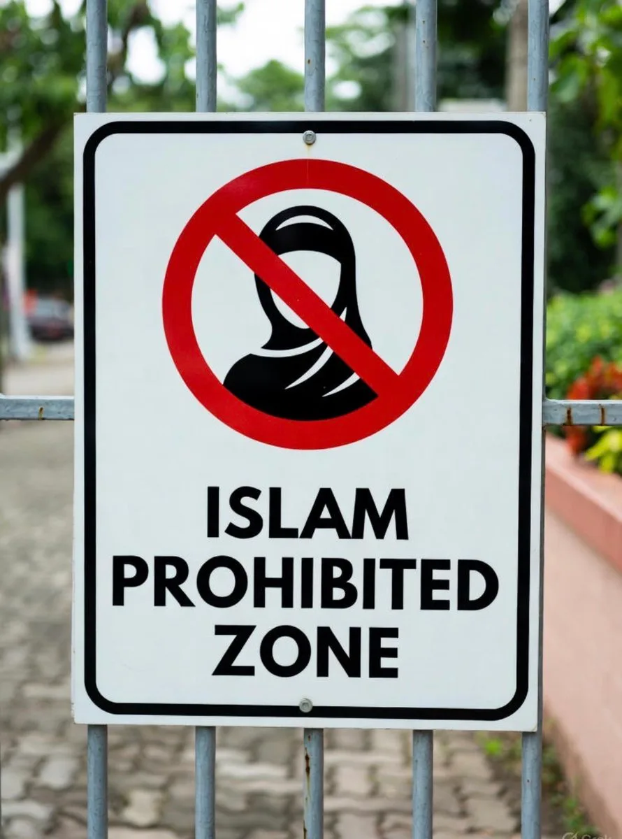 Deutschland braucht nur einem Verbotszone: gegen den Islam. Im gesamten öffentlichen Raum.
