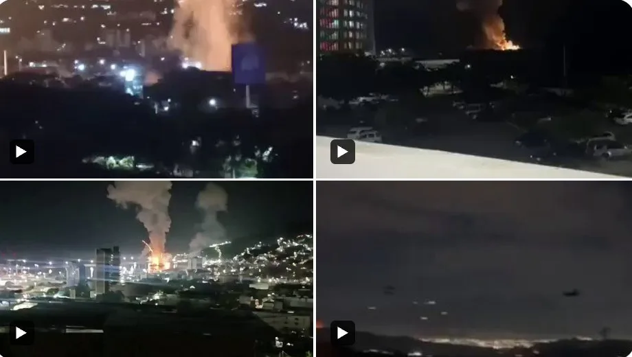 EILMELDUNG: USA greifen Hauptstadt Venezuelas an