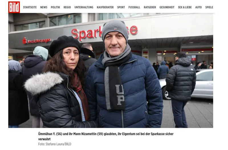 Sparkassen-Raub in Armuts-Hochburg Gelsenkirchen: Betroffene und "Bild" empören sich über Sozialbetrugsverdacht