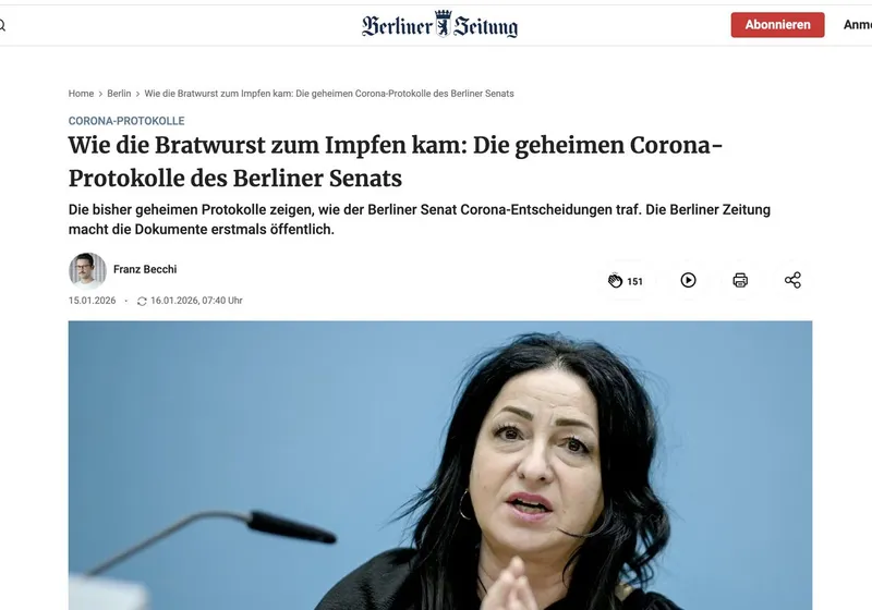 Erinnerungsservice: Die Insassen Berlins sind nachweislich überwiegend Vollidioten