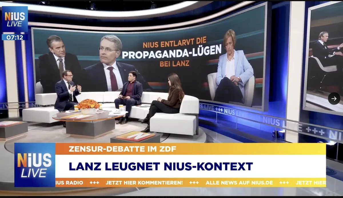 Doppelwumms: Julian Reichelt entlarvt Markus Lanz sowohl als Lügner wie als Idioten :)