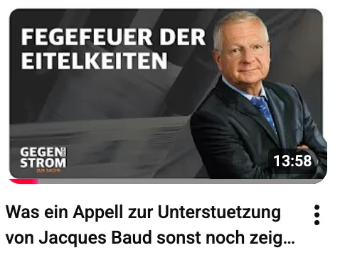 Video-Tipp: Patrik Baabs Kommentar "Fegefeuer der Eitelkeiten"