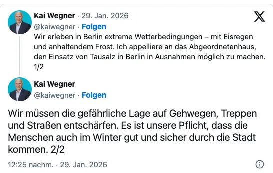 Hauptstadt-Slum: Nicht mal Winterdienst bekommt Berlin noch hin