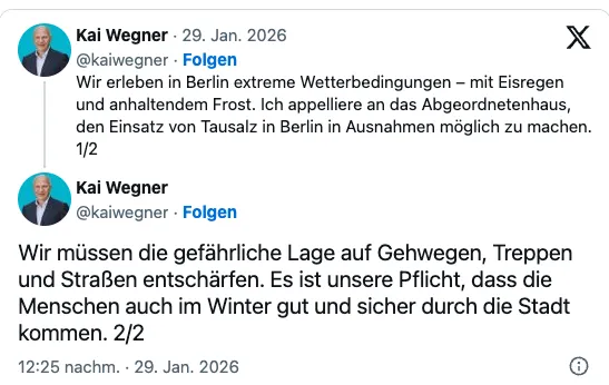Hauptstadt-Slum: Nicht mal Winterdienst bekommt Berlin noch hin