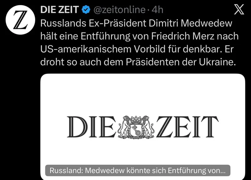 Ewige Dankbarkeit gegenüber Russland wäre die Folge ☺️