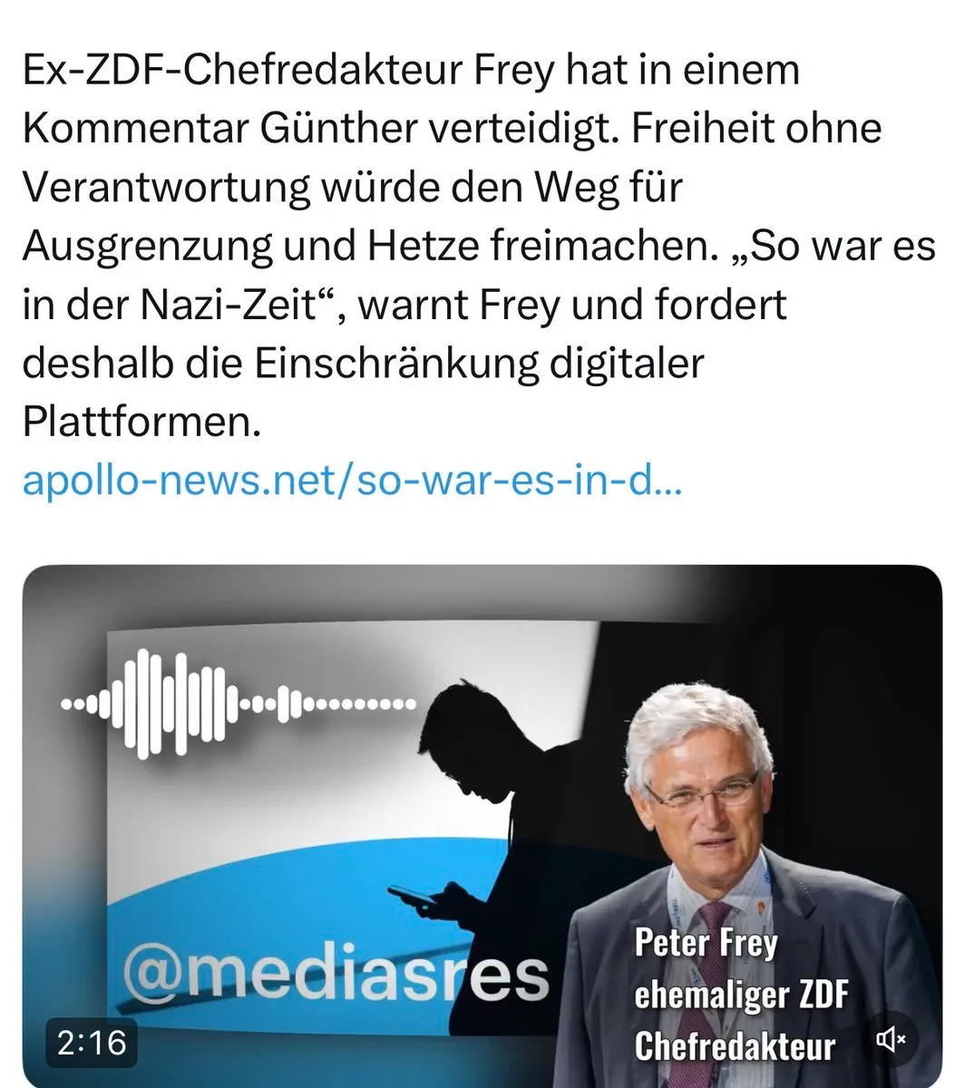 Himmler-Vorgänger über die Endlösung der Meinungsfrage