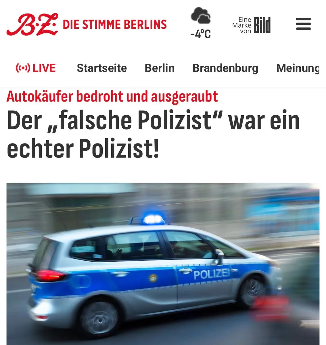 Berlins clan-kriminelle Pädo-Polizei: Der Vorname ihres neuesten Räubers bleibt unklar. Der Polizeisprecher aber heisst Ömer Keleşoğlu
