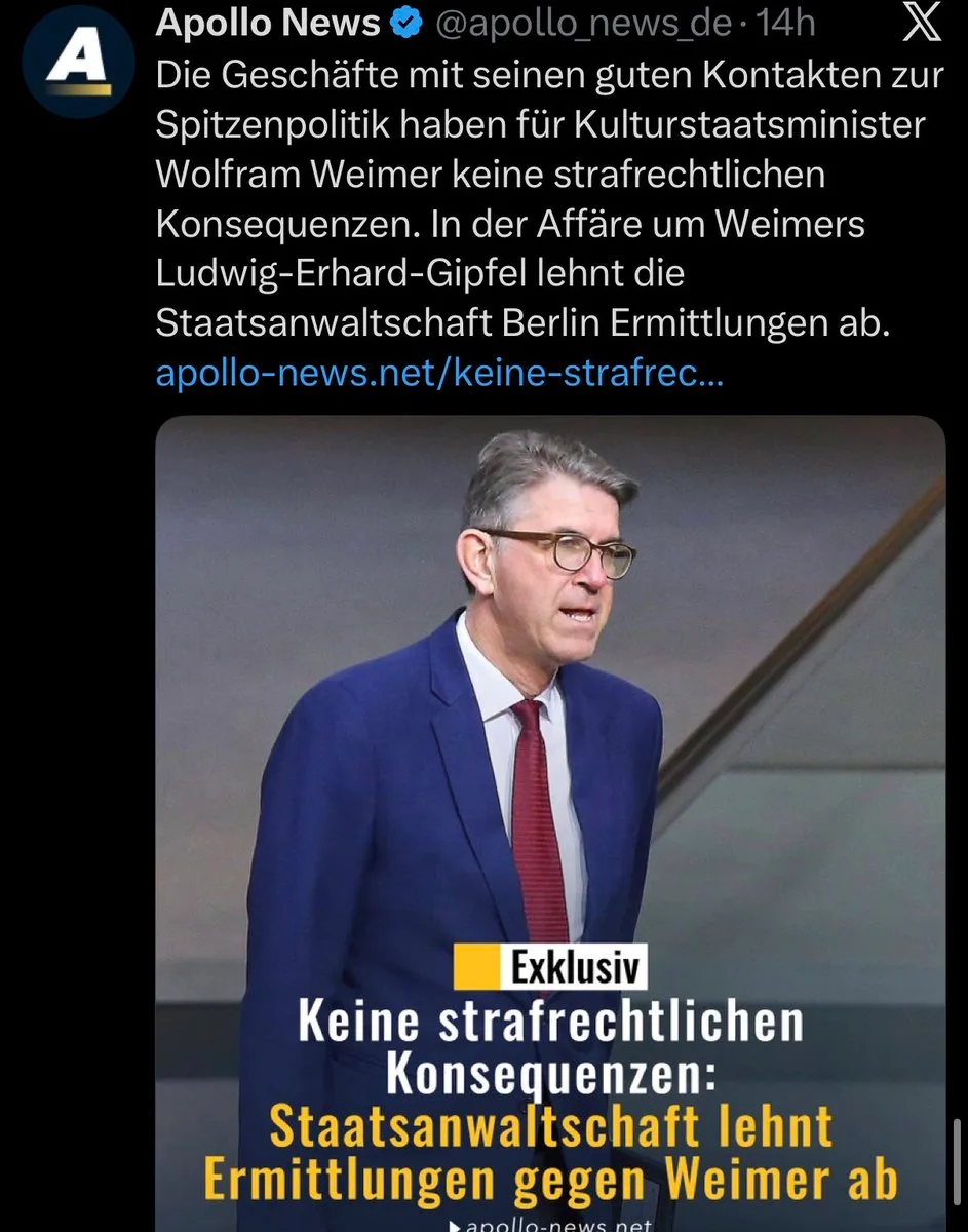 Erinnerungsservice: In Deutschlands herrscht ein Korruptionsregime über einen Unrechtsstaat
