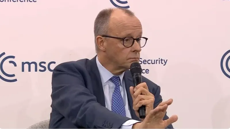 BREAKING: German Chancellor @_FriedrichMerz convinces everyone at "Munich Security Conference", that he is a complete idiot